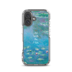 Go With The Flow Clear Case