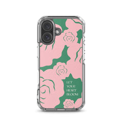 Let Your Heart Bloom Clear Case