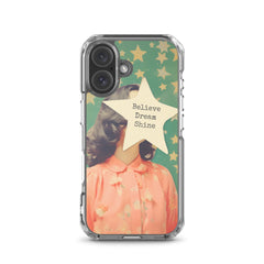 Believe Dream Shine Clear Case