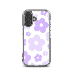 Purple Bloom 2.0 Clear Case