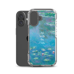 Go With The Flow Clear Case