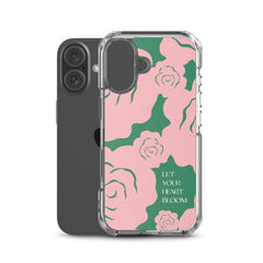 Let Your Heart Bloom Clear Case