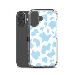 Blue Moo Moo Clear Case