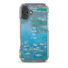 Go With The Flow Clear Case