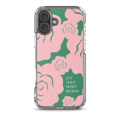 Let Your Heart Bloom Clear Case