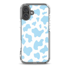 Blue Moo Moo Clear Case