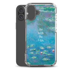 Go With The Flow Clear Case