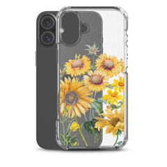 Sunflower Clear Case