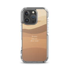 Beauty's Skin Tone Clear Case