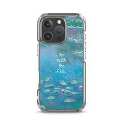 Go With The Flow Clear Case