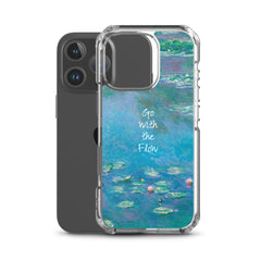 Go With The Flow Clear Case