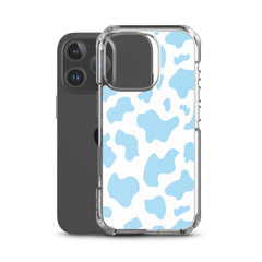 Blue Moo Moo Clear Case