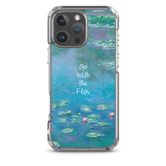 Go With The Flow Clear Case