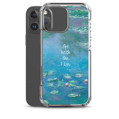 Go With The Flow Clear Case