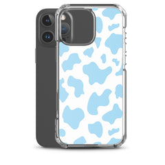 Blue Moo Moo Clear Case