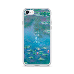 Go With The Flow Clear Case