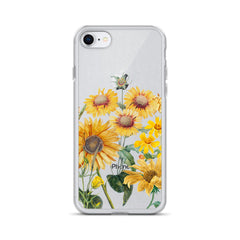 Sunflower Clear Case