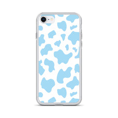 Blue Moo Moo Clear Case