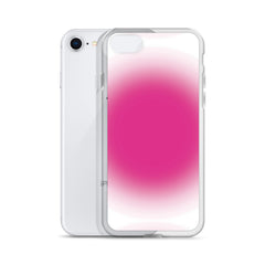 Pink Aura Clear Case