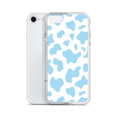 Blue Moo Moo Clear Case