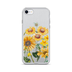 Sunflower Clear Case