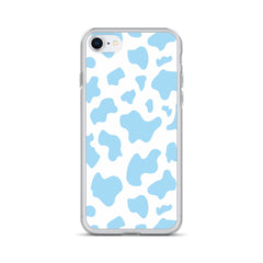 Blue Moo Moo Clear Case