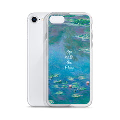 Go With The Flow Clear Case