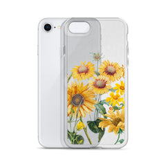 Sunflower Clear Case