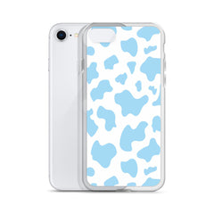 Blue Moo Moo Clear Case