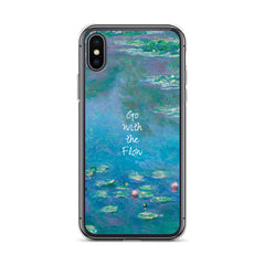 Go With The Flow Clear Case