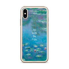 Go With The Flow Clear Case