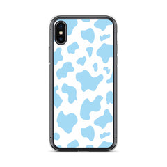 Blue Moo Moo Clear Case