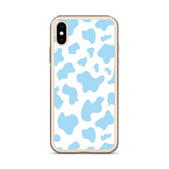 Blue Moo Moo Clear Case