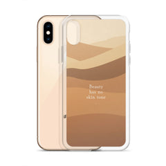 Beauty's Skin Tone Clear Case