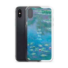 Go With The Flow Clear Case