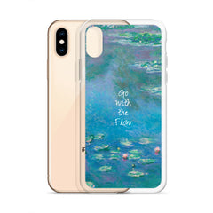 Go With The Flow Clear Case