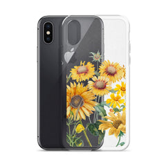 Sunflower Clear Case