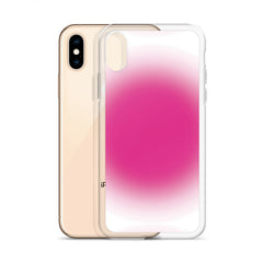 Pink Aura Clear Case