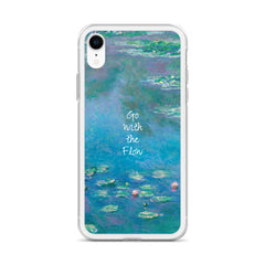 Go With The Flow Clear Case