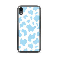 Blue Moo Moo Clear Case