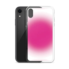 Pink Aura Clear Case