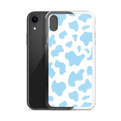 Blue Moo Moo Clear Case