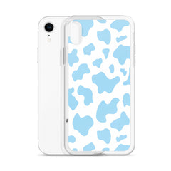 Blue Moo Moo Clear Case