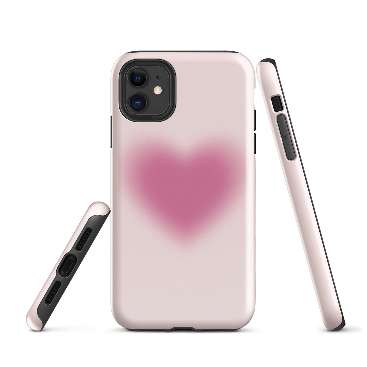 Pink Heart Aura Tough Case