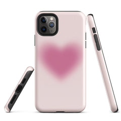 Pink Heart Aura Tough Case