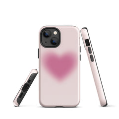 Pink Heart Aura Tough Case