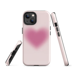 Pink Heart Aura Tough Case