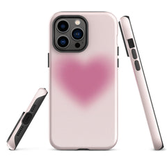 Pink Heart Aura Tough Case