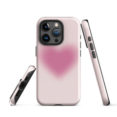 Pink Heart Aura Tough Case