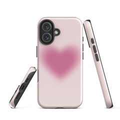 Pink Heart Aura Tough Case